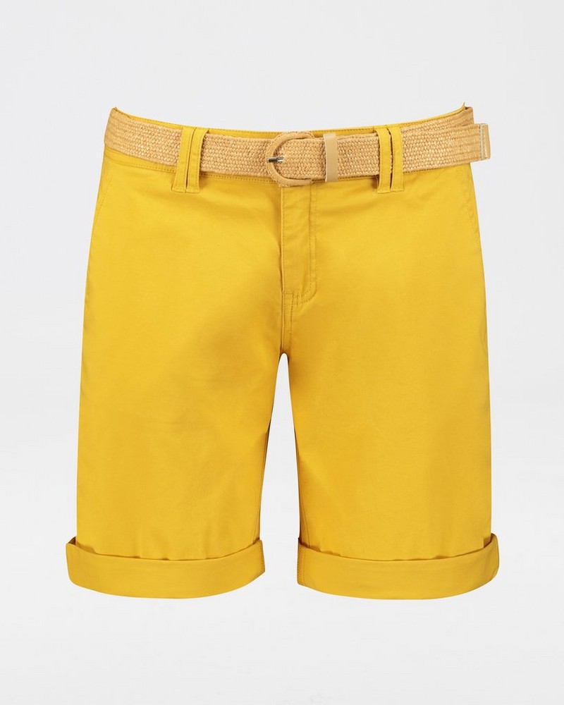 Women's Cate Belted Chino Shorts