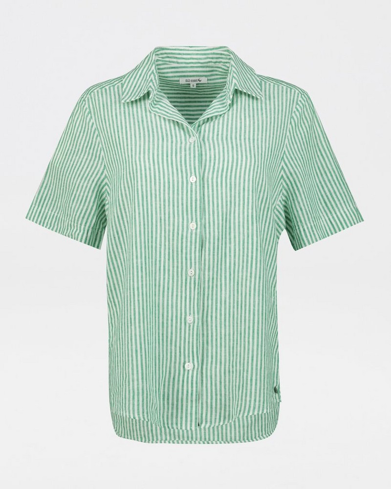 Women’s Alba Linen Stripe Shirt