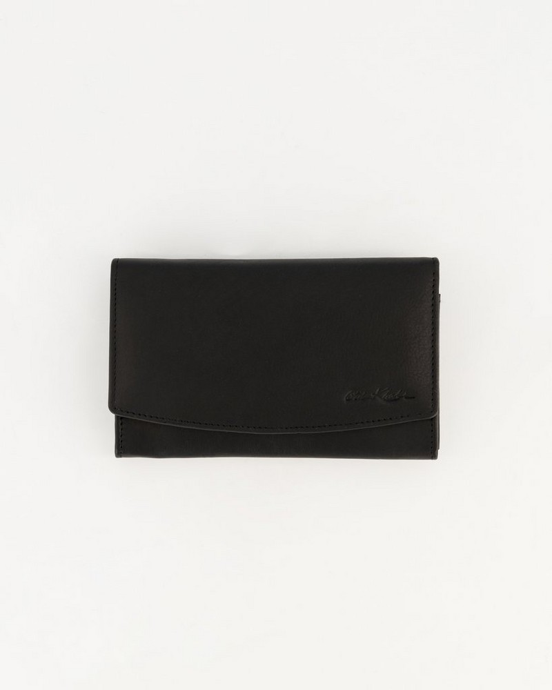 Zintle Fold-Over Leather Wallet