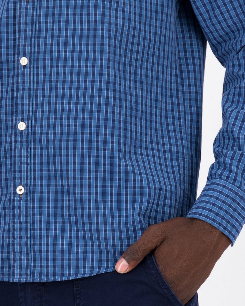 Men’s Arc Gingham Check Regular Fit Shirt