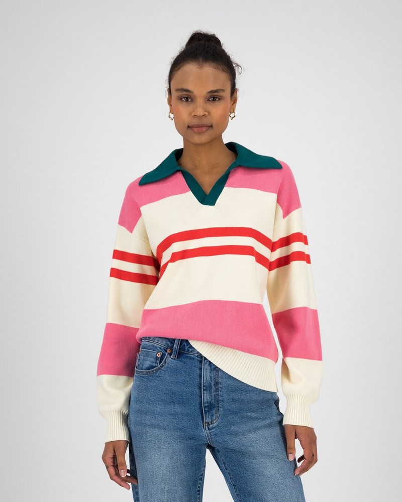 Women’s Marie Stripe Golfer