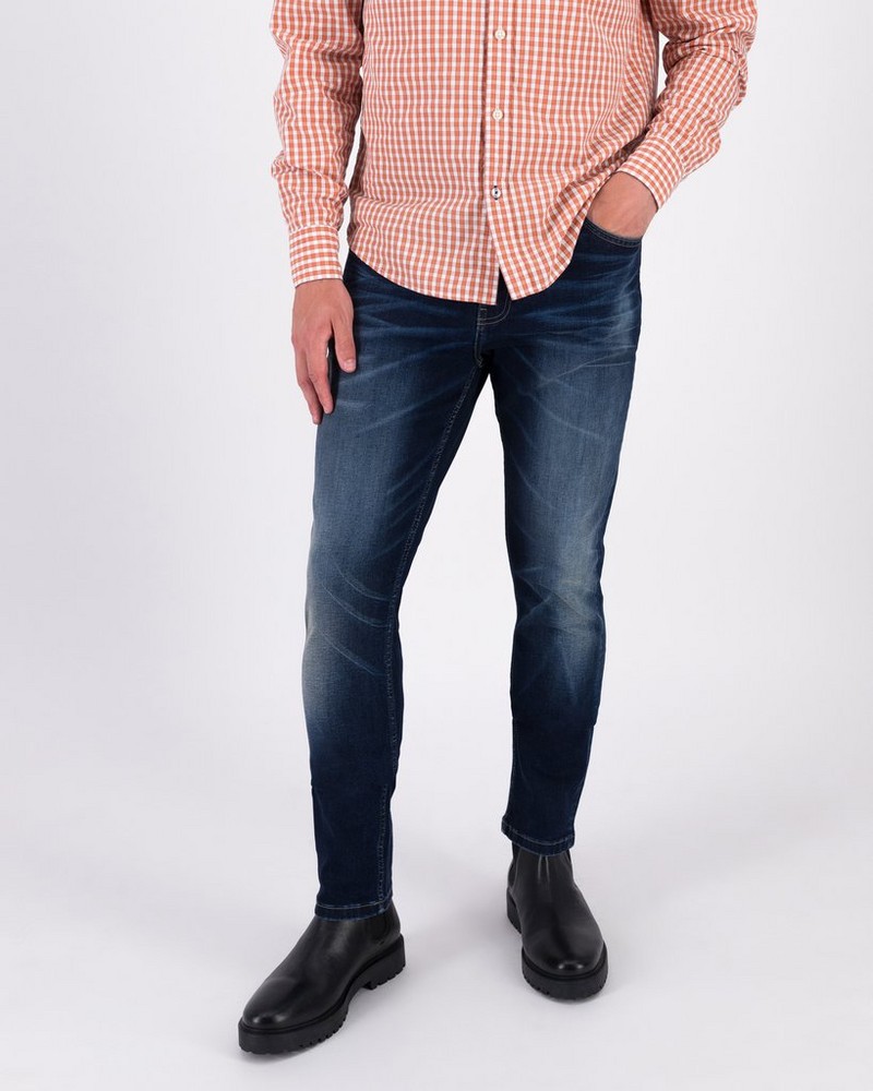 Men’s Joel Dark Wash Skinny Denim