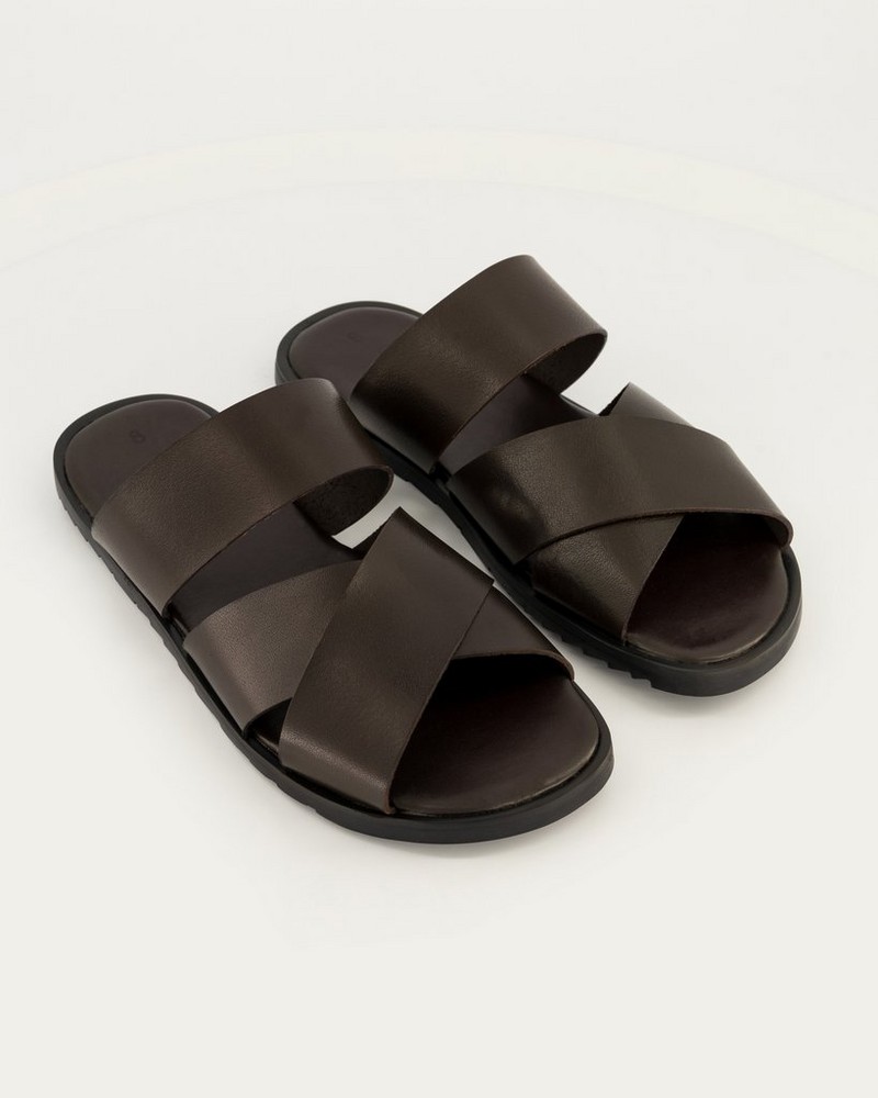 Men’s Aziel Leather Sandal