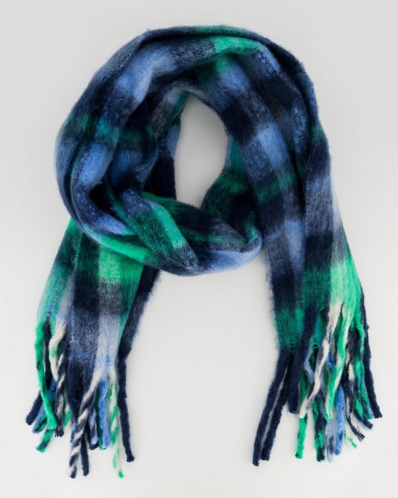 Men’s Judd Check Scarf with Tassels