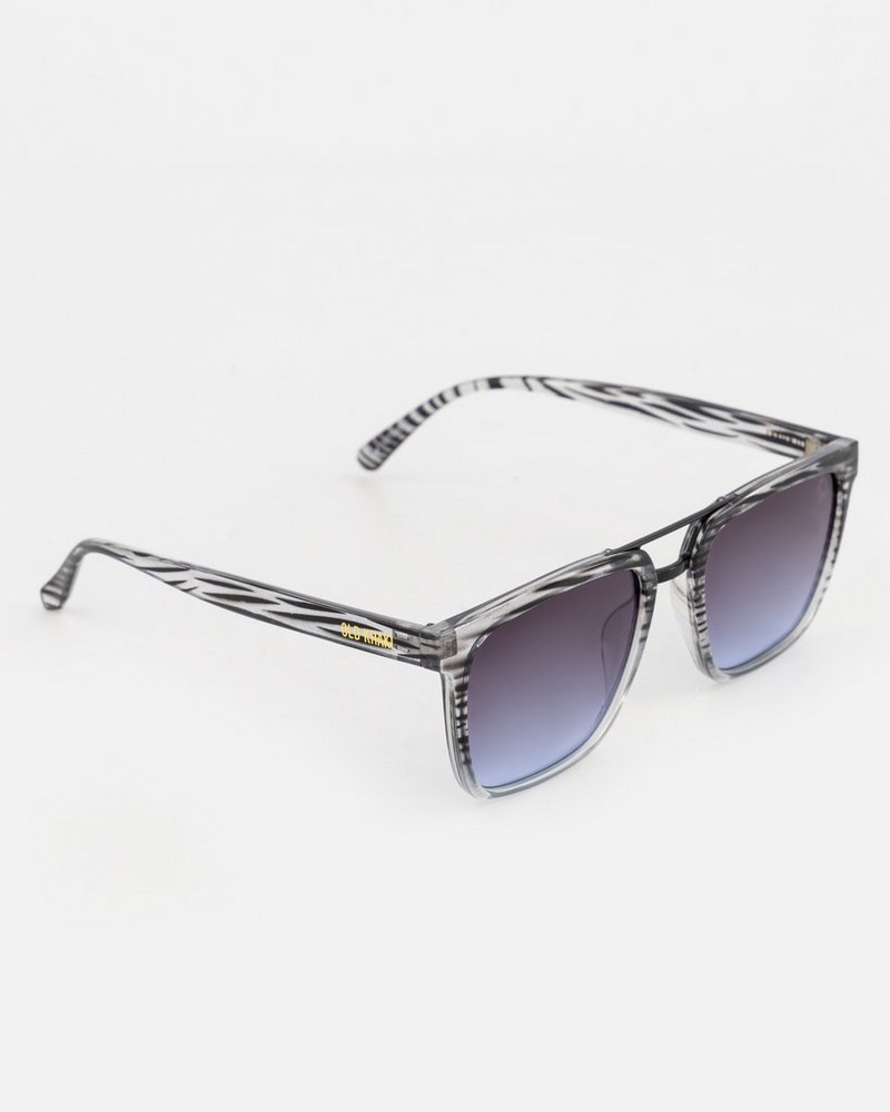 Men’s Woodgrain Sunglasses