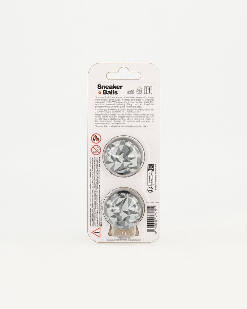 Sneaker Balls Edgy Black 2-Pack