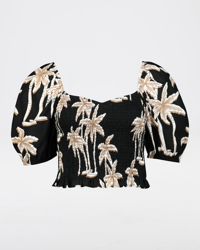 Women's Gloria Shirred Blouse