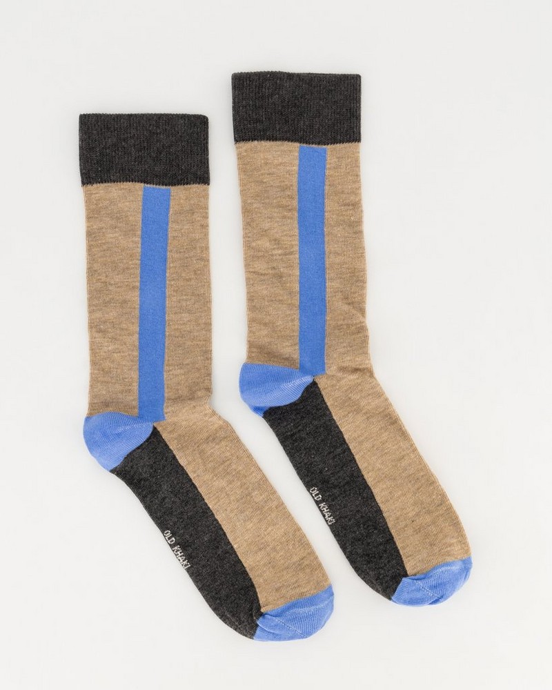 Men’s Kirish Blocked Stripe Socks