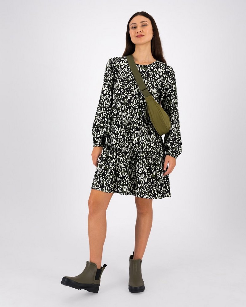 Women’s Phoenix Animal Print Tunic Dress