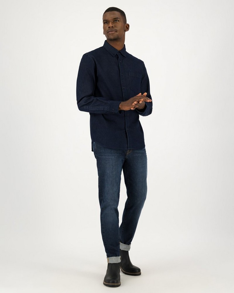 Men's Axel Regular Fit Denim Shirt