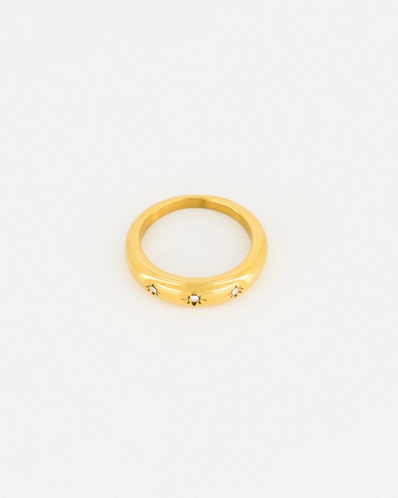 Old Khaki x byCara Women’s Stars Chunky Ring