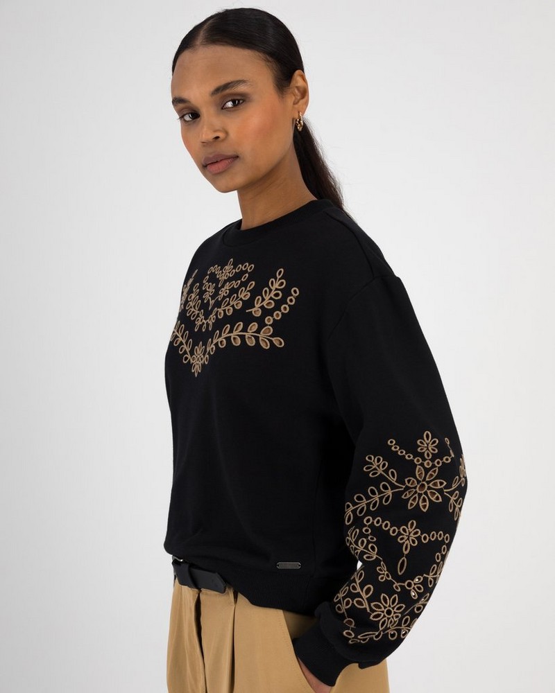 Women’s Clover Cut-Out Sweat