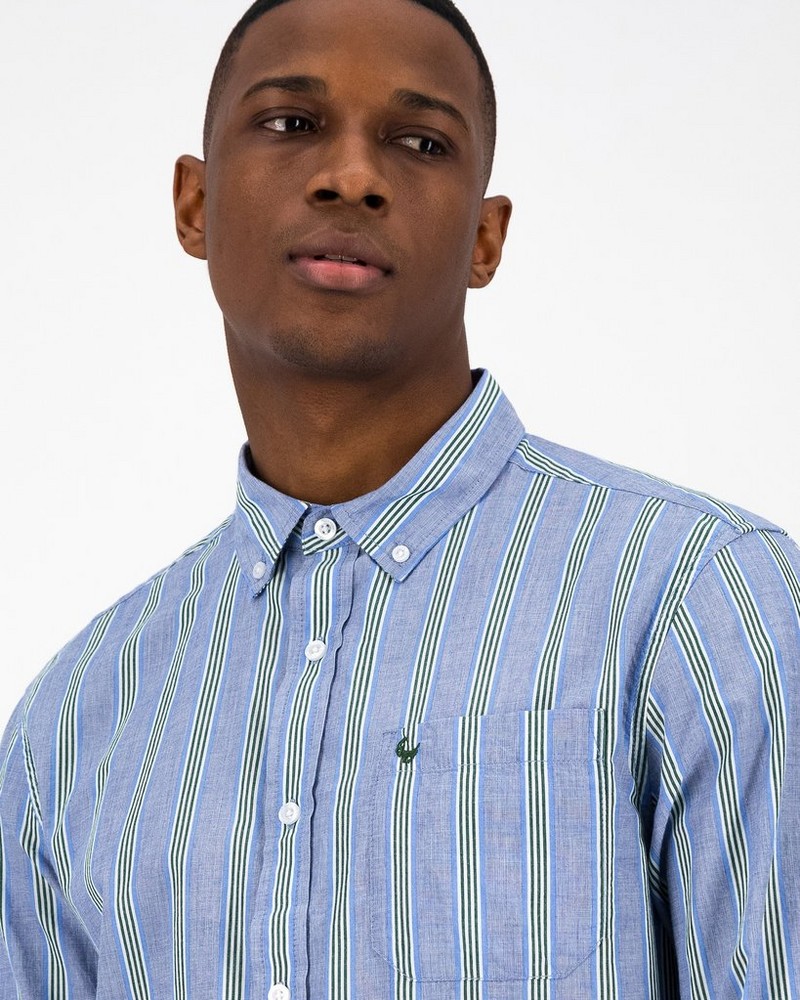 Men’s Pep Stripe Regular Fit Shirt
