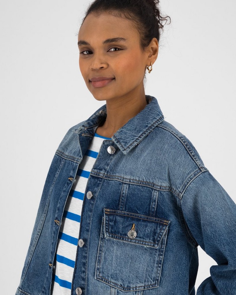 Women’s Denim Trucker Jacket