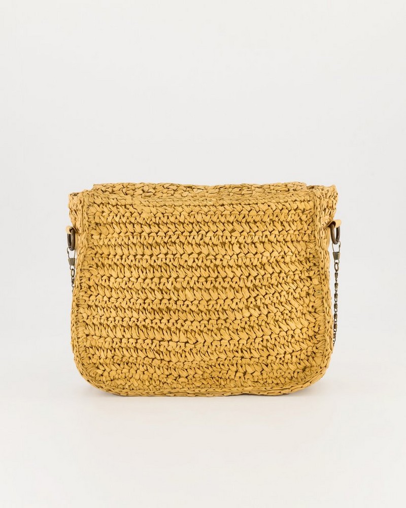 Women’s Camira Satchel Straw Bag