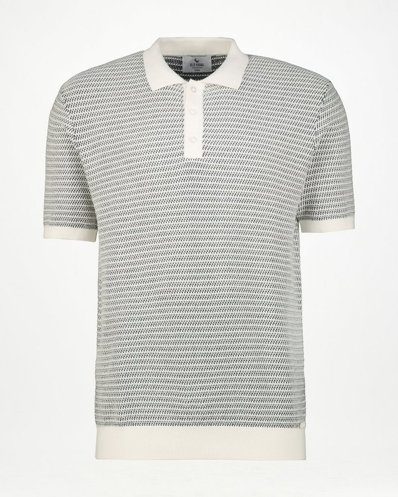 Men’s Theo Knitted Stripe Golfer