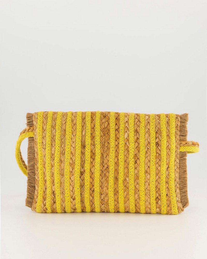 Women's Micah Straw Cross-Body Bag