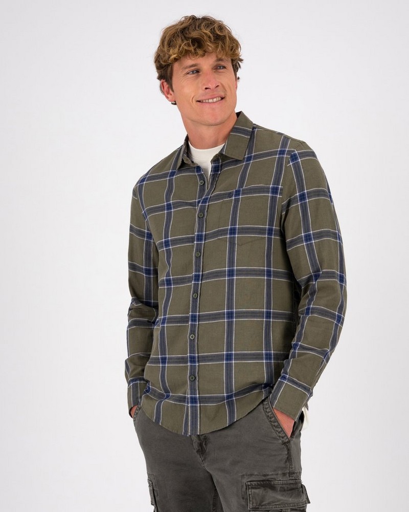 Men’s Lucas Check Slim Fit Shirt