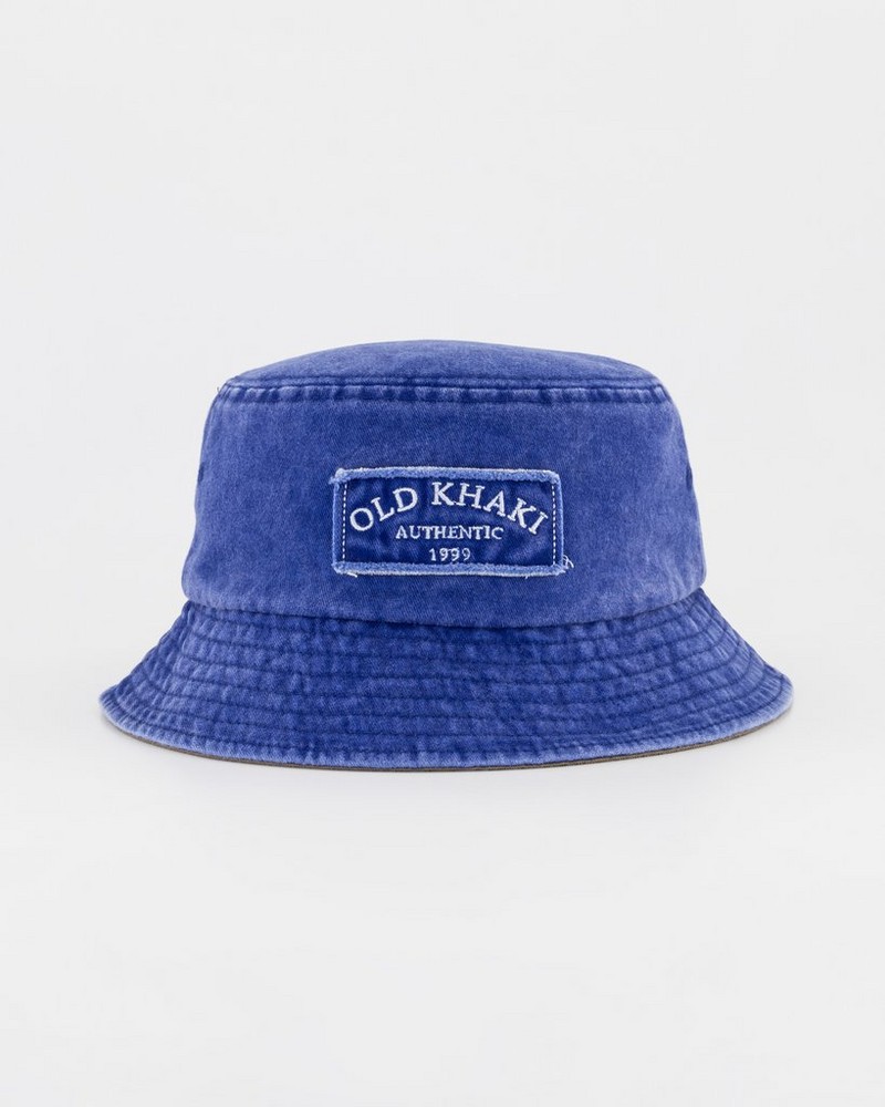 Men's Gerault Frayed Badge Bucket Hat