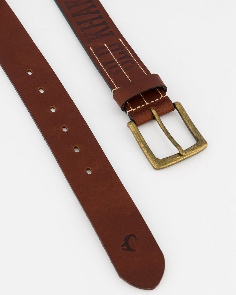 Men’s Chester Collegiate Leather Belt