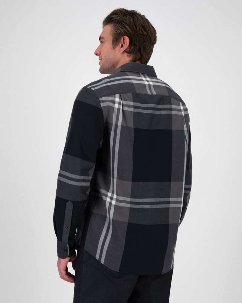 Men’s Jase Monochrome Check Shacket