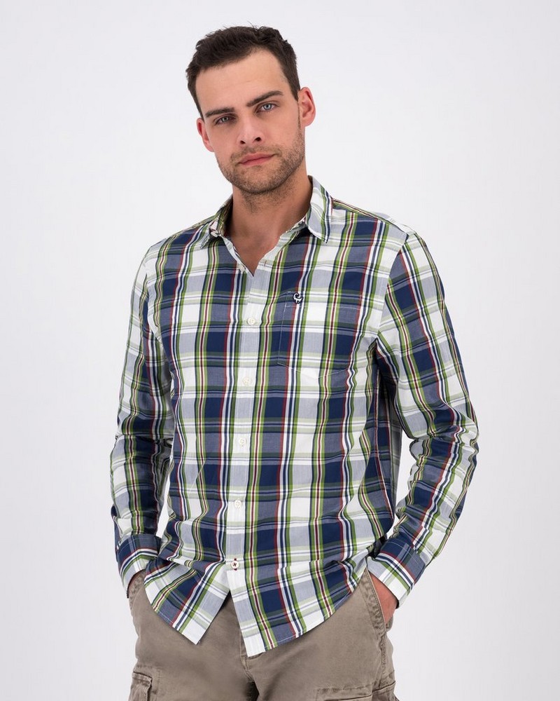 Men’s Gino Check Slim Fit Shirt