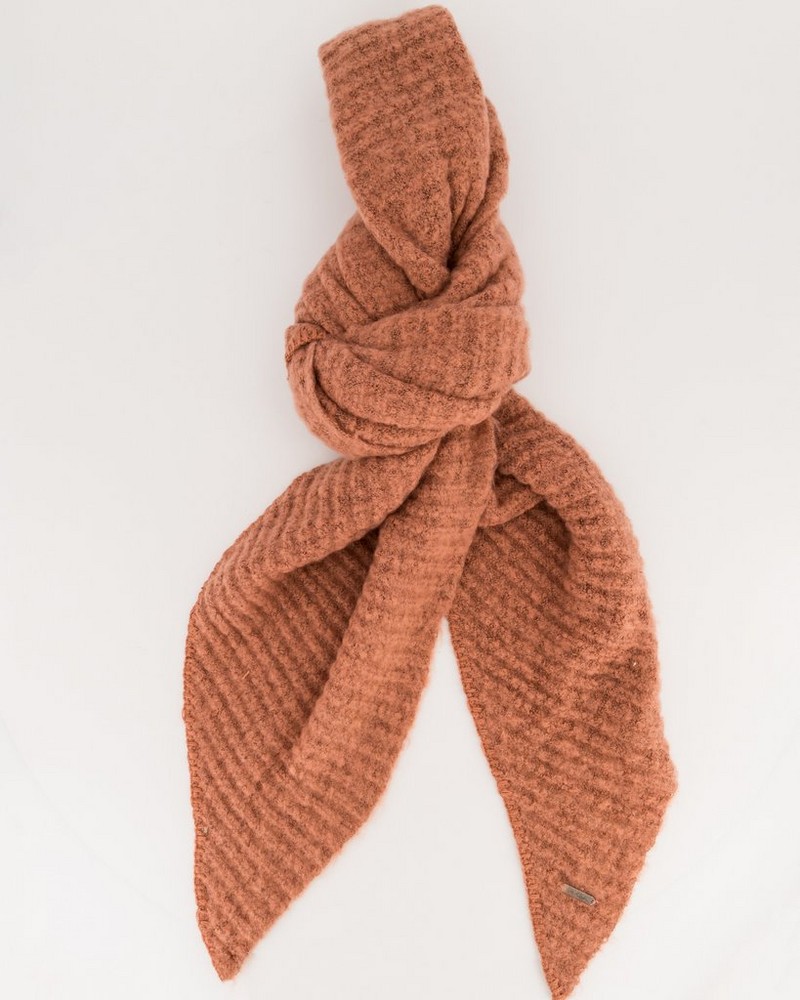 Ilne Ribbed Waterfall Scarf