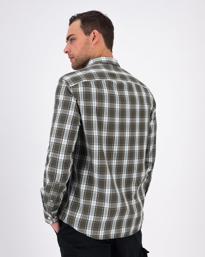 Men’s Zain Check Slim Fit Shirt