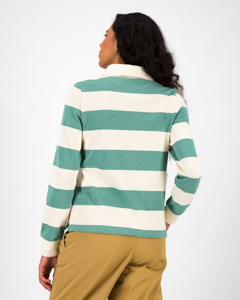 Women’s Carline Stripe Rugby Shirt