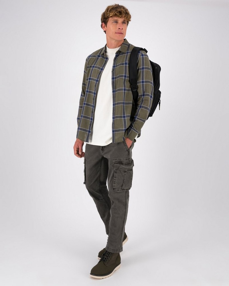 Men’s Lucas Check Slim Fit Shirt