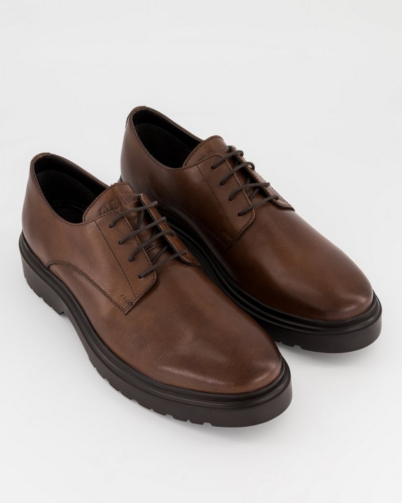 Men’s Jamaal Derby Leather Shoe