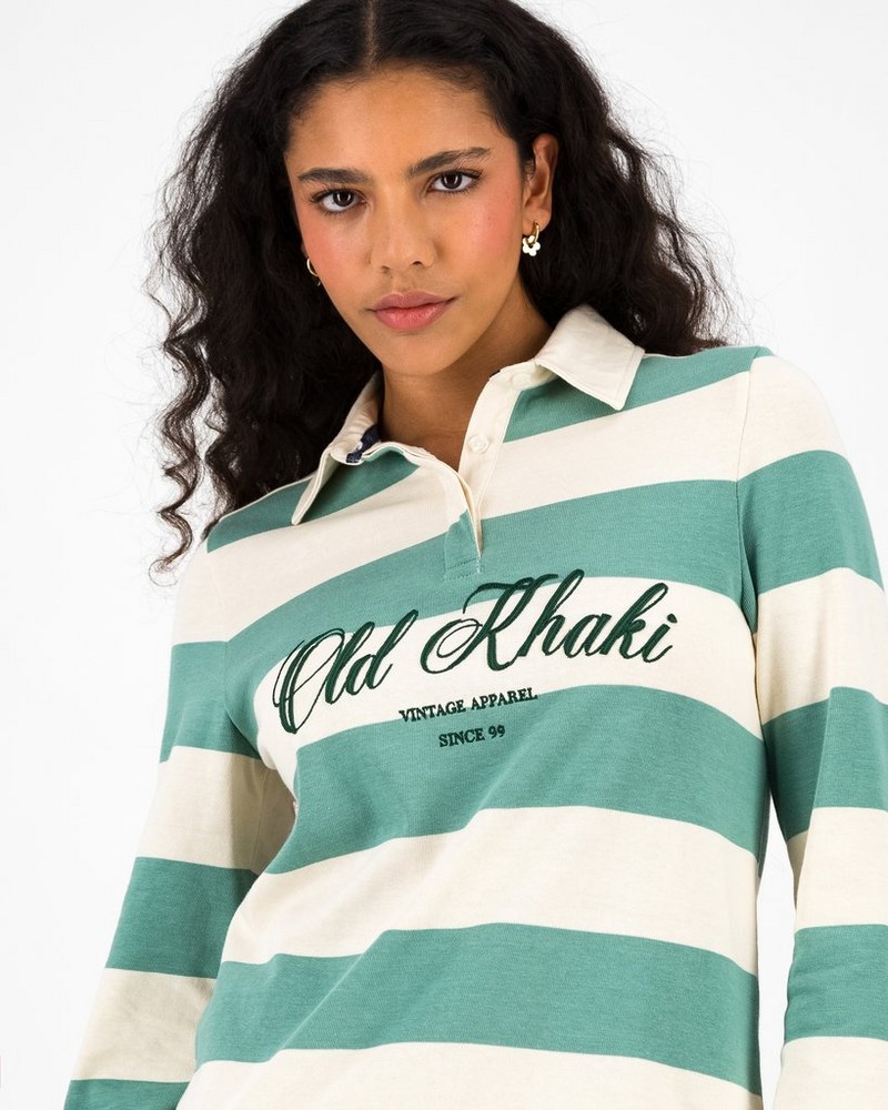 Women’s Carline Stripe Rugby Shirt