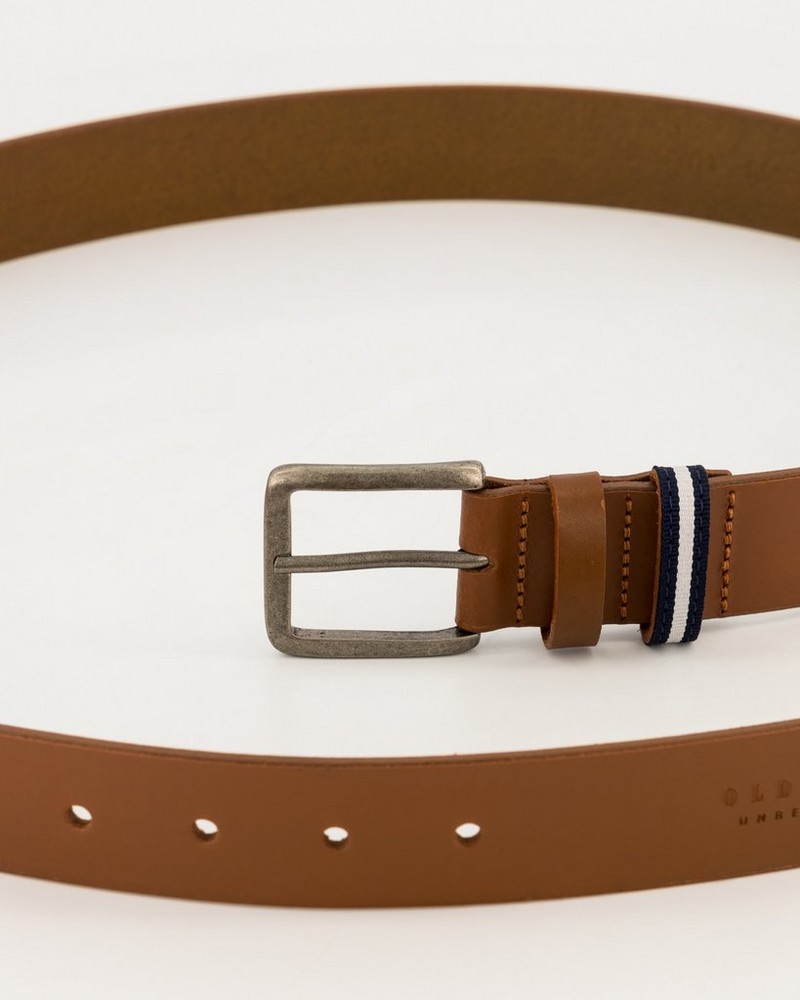 Men’s Arnett Narrow Leather Belt