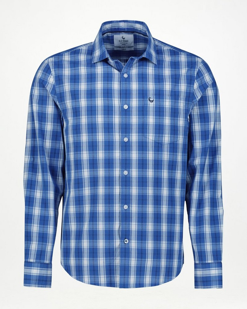 Men’s Albert Check Slim Fit Shirt