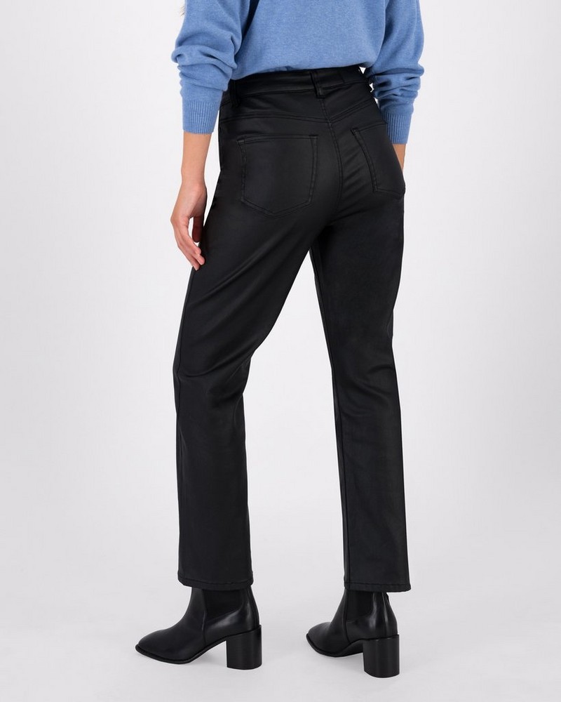 Women’s Amy Coated Straight Leg Denim