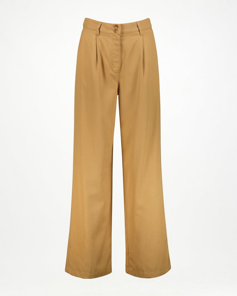 Women’s Zinzi Pleated Wide-Leg Pants