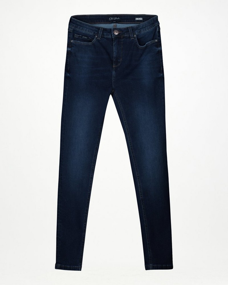 Women's Amanda Mid-Rise Skinny Denim