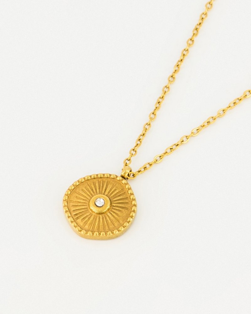 Old Khaki x byCara Women’s Sun Pendant Necklace