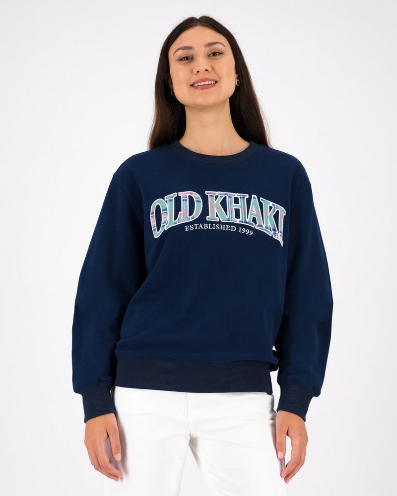 Women’s Lera Check Branded Sweat