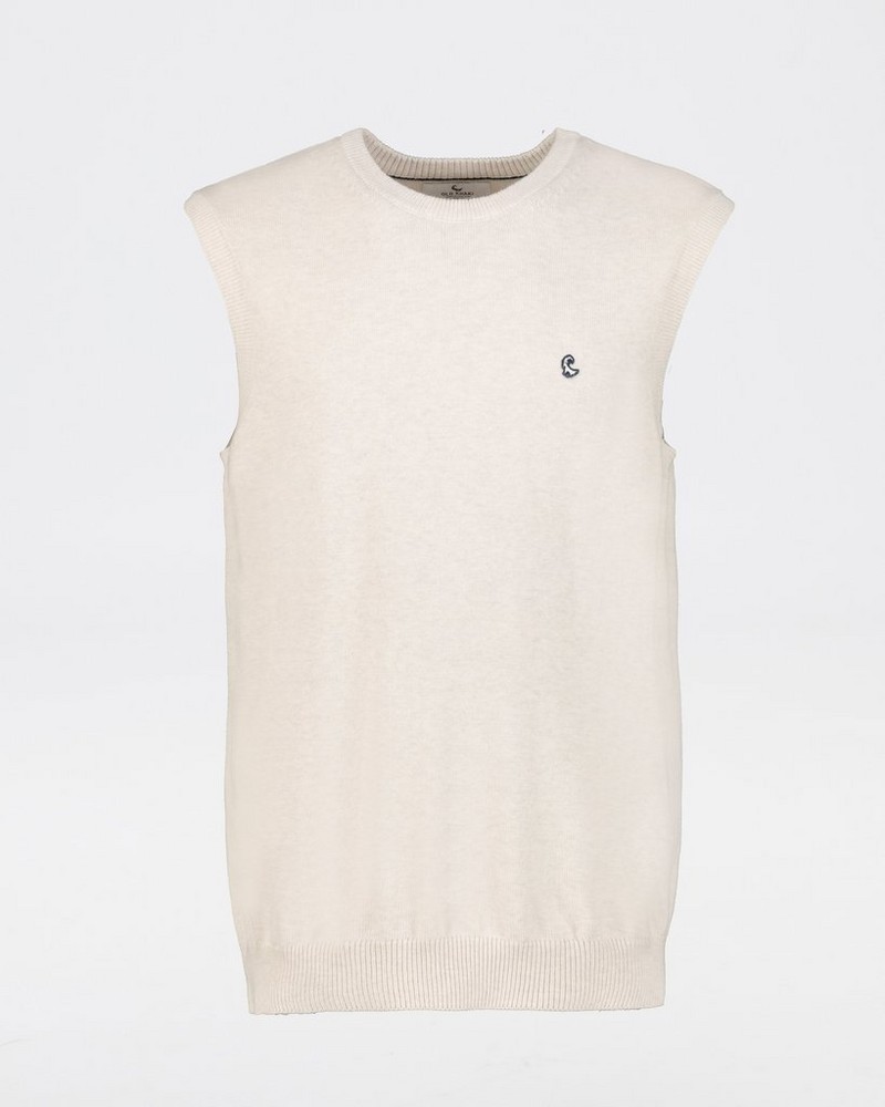 Men’s Jeff Sleeveless Crew Neck Knit