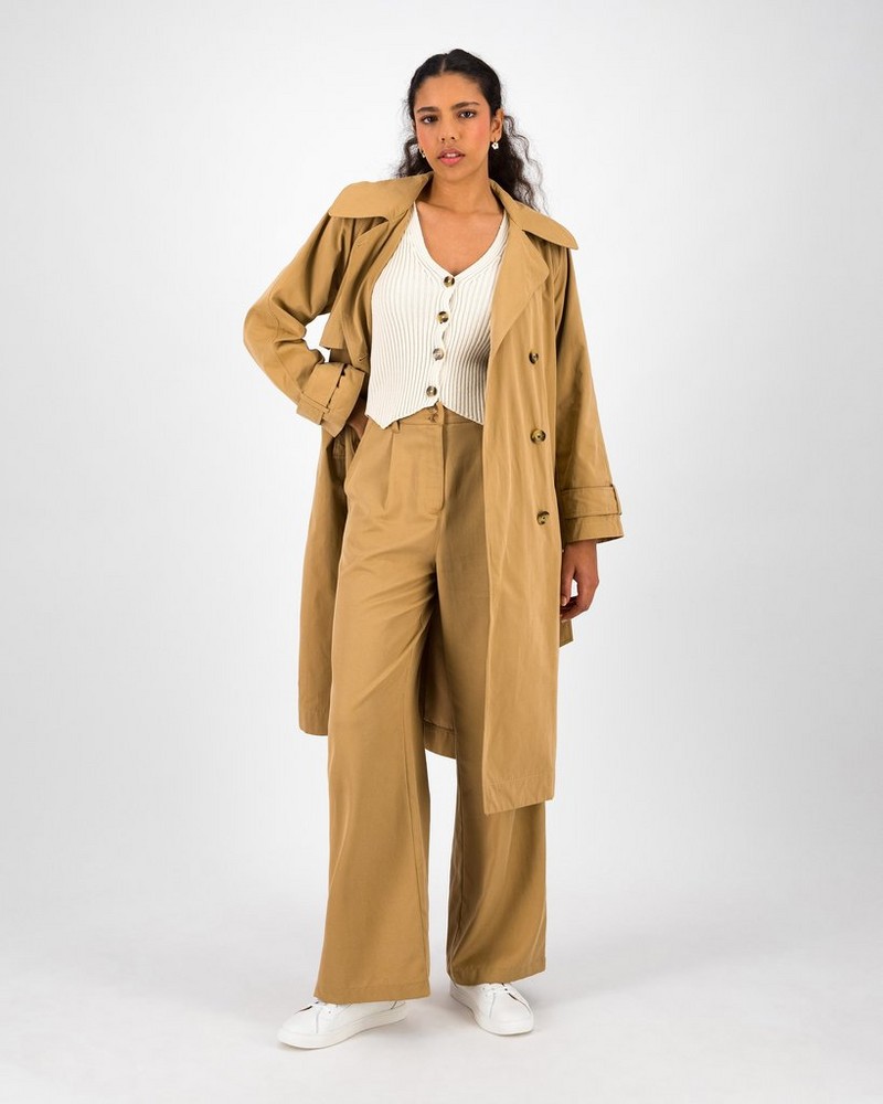 Women’s Zinzi Pleated Wide-Leg Pants