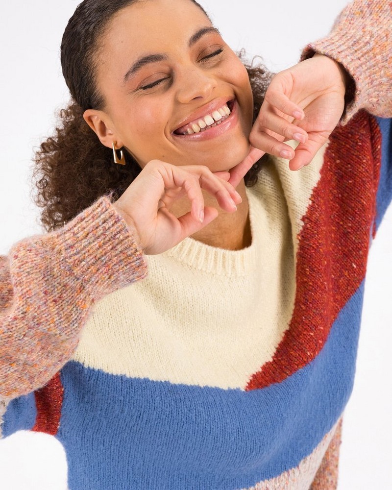Women’s Celia Colour-Block Jumper