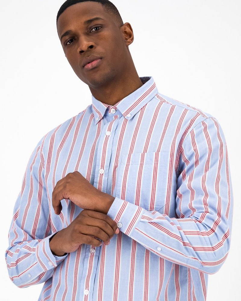 Men’s Arnold Stripe Regular Fit Shirt