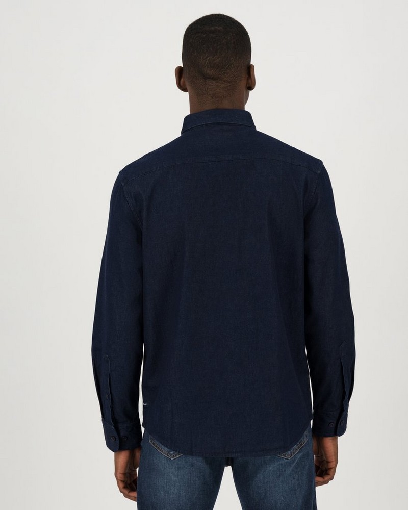Men's Axel Regular Fit Denim Shirt