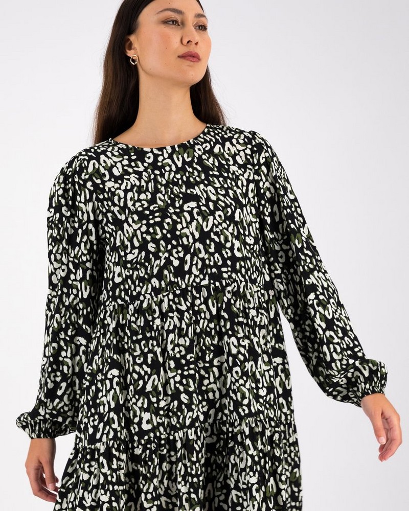 Women’s Phoenix Animal Print Tunic Dress