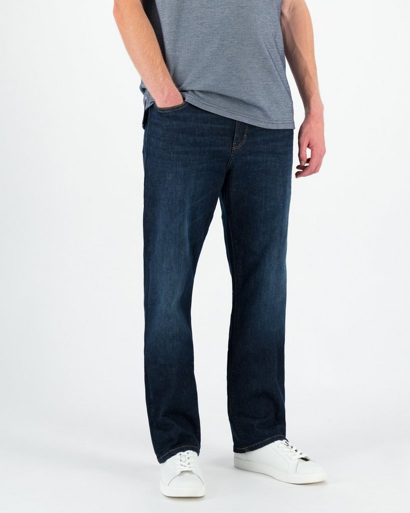 Men’s Jordy 7 Mid Wash Straight Denim