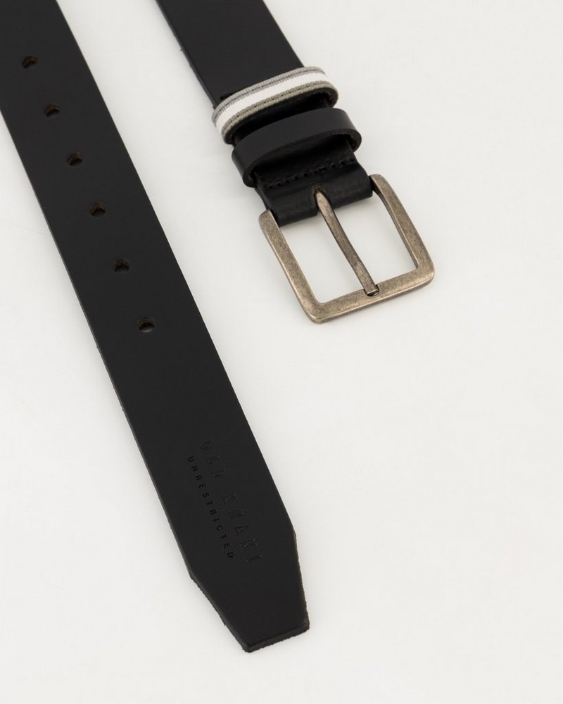 Men’s Arnett Narrow Leather Belt