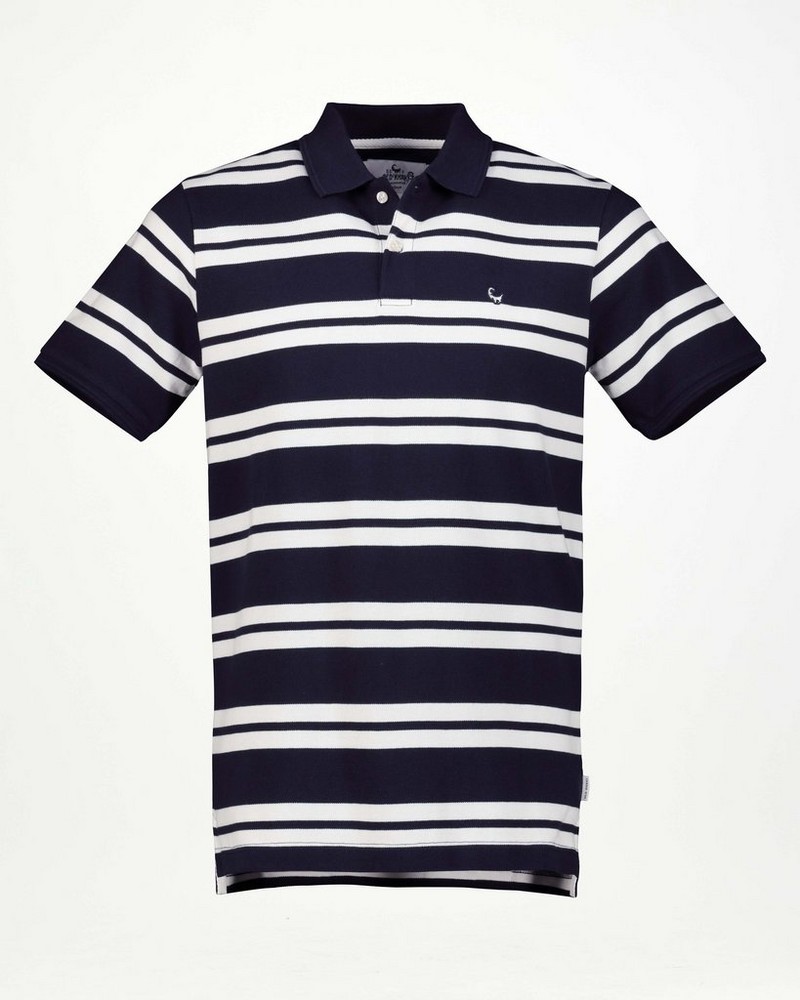 Men’s Ben Yarn Dye Stripe Golfer