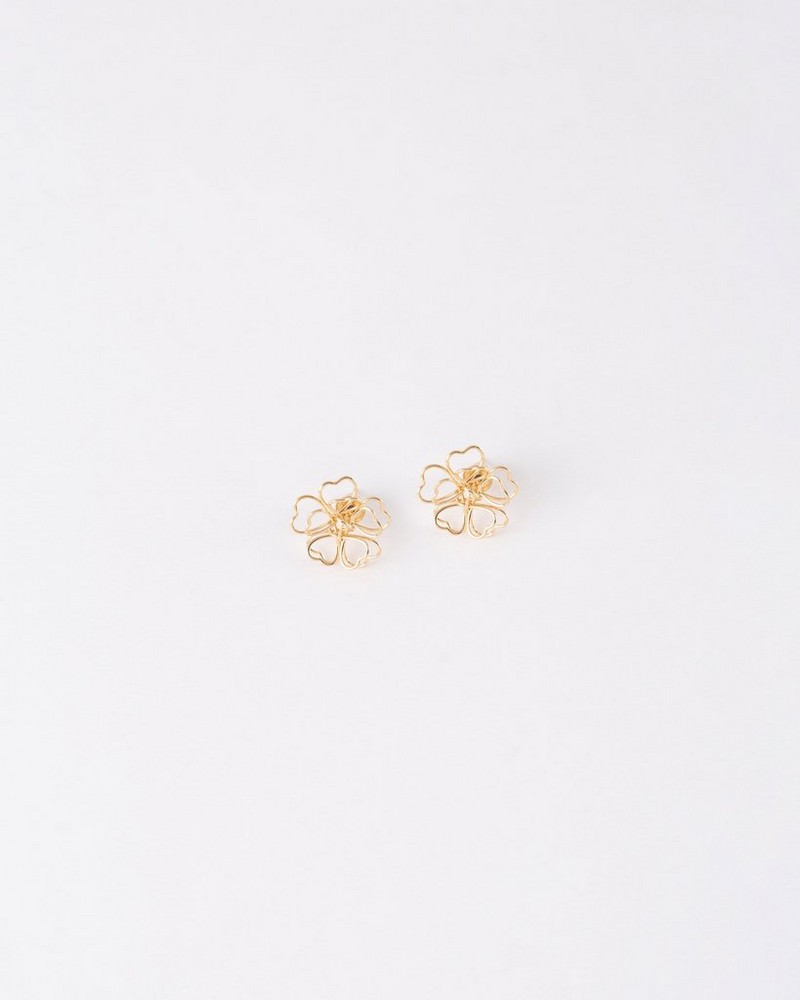 Women’s 3D Flower Stud Earrings