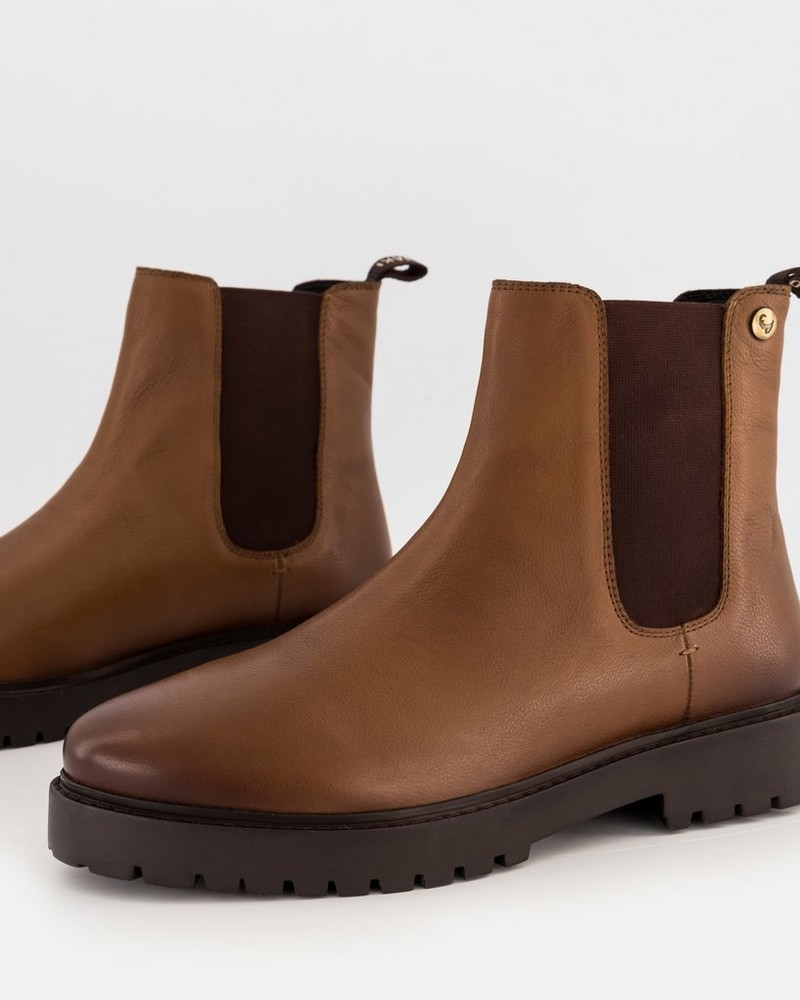 Men’s Harlon Chelsea Leather Boot